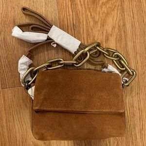 Free people leather cross body bag. Brand new.